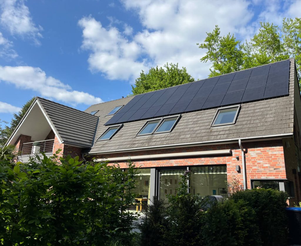 Photovoltaikanlagen für Privatkunden – Eigenheim mit Solaranlage
